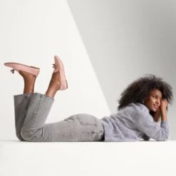 Rothy's The Almond Tassel Loafer - Maple Pink -Rothy's Shoes Store 215 AlmondTasselLoafer MaplePink On Figure 1750