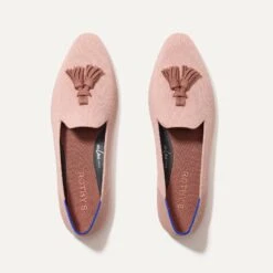 Rothy's The Almond Tassel Loafer - Maple Pink