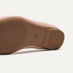 Rothy's The Almond Tassel Loafer - Maple Pink -Rothy's Shoes Store 215 AlmondTasselLoafer MaplePink Sole 5799