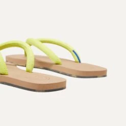 Rothy's The Flip Flop - Margarita -Rothy's Shoes Store 217 FlipFlop Margarita HeelDetail 4357