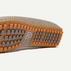 Rothy's The Double Bit Driver - Latte Micro Check -Rothy's Shoes Store 222 DoubleBitDriver LatteMicroCheck Sole 4523