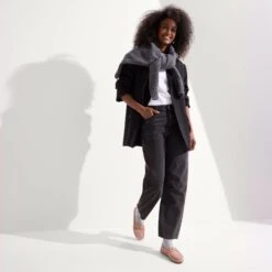 Rothy's The Double Bit Driver - Rose Micro Check -Rothy's Shoes Store 222 DoubleBitDriver RoseMicroCheck On Figure 1031