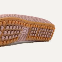 Rothy's The Double Bit Driver - Rose Micro Check -Rothy's Shoes Store 222 DoubleBitDriver RoseMicroCheck Sole 4523