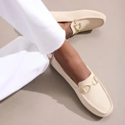 Rothy's The Double Bit Driver - Sesame -Rothy's Shoes Store 222 DoubleBitDriver Sesame On Figure 0943