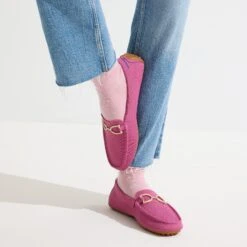 Rothy's The Double Bit Driver - Taffy Pink -Rothy's Shoes Store 222 DoubleBitDriver TaffyPink On Figure 1206