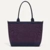 Rothy's The Lightweight Zip Tote - Dark Aubergine