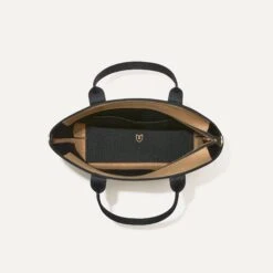 Rothy's The Lightweight Zip Tote - Shortbread -Rothy's Shoes Store 224 LightweightZipTote Shortbread Overhead 0673