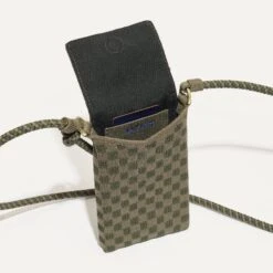 Rothy's The Phone Crossbody - Canopy -Rothy's Shoes Store 230 PhoneCrossbody Canopy Insidepocket 5668