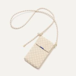 Rothy's The Phone Crossbody - White Sand