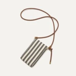 Rothy's The Phone Crossbody - Cabana Stripe -Rothy's Shoes Store 230 Phone Crossbody Cabana Stripe Back 5565