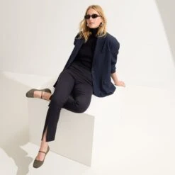 Rothy's The Max Square Mary Jane - Safari Basketweave -Rothy's Shoes Store 232 MaxSquareMaryJane SafariBasketweave On Figure 0139