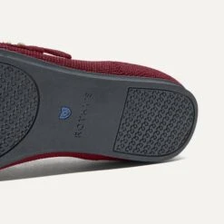 Rothy's The Double Buckle Mary Jane - Cabernet -Rothy's Shoes Store 233 DoubleBuckleMaryJane Cabernet Sole 0723