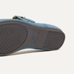 Rothy's The Double Buckle Mary Jane - Sky -Rothy's Shoes Store 233 DoubleBuckleMaryJane Sky Sole 5688