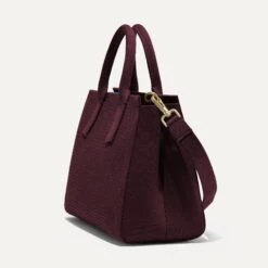 Rothy's The Classic Handbag - Grenache -Rothy's Shoes Store 235 ClassicHandbag Grenache 45 Degree 2435
