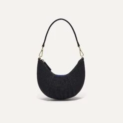 Rothy's The Mini Crescent Bag - Black