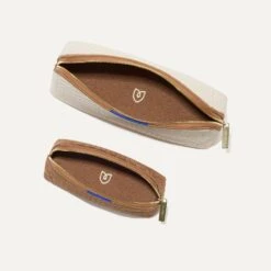 Rothy's The Vanity Set - Vanilla Wafer -Rothy's Shoes Store 237 VanitySet VanillaWafer OverheadOpen 4509