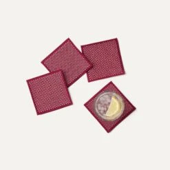 Rothy's The Coaster (Set Of 4) - Paprika