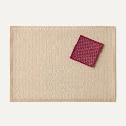 Rothy's The Coaster (Set Of 4) - Paprika -Rothy's Shoes Store 245 Coaster Paprika Tablesetting 0102