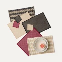 Rothy's The Coaster (Set Of 4) - Peppercorn -Rothy's Shoes Store 245 Coaster Peppercorn 4045