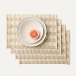Rothy's The Placemat (Set Of 4) - Almond Fringe