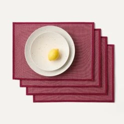 Rothy's The Placemat (Set Of 4) - Paprika