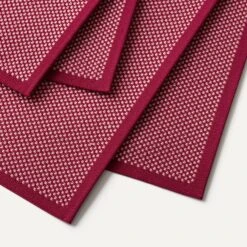 Rothy's The Placemat (Set Of 4) - Paprika -Rothy's Shoes Store 246 Placemat Paprika macro 0136