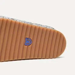 Rothy's The Cozy Clog - Cookies And Cream Bouclé -Rothy's Shoes Store 248 CozyClog Cookies CreamBoucle Sole 3434