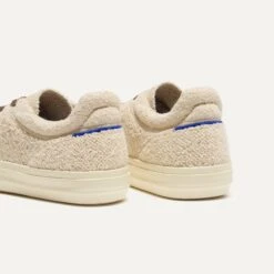Rothy's The Women's RS02 Sneaker - Honeybun Bouclé -Rothy's Shoes Store 253 RS02Sneaker HoneybunBoucle HeelDetail 6872