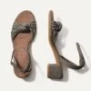 Rothy's The Knot Sandal - Silver Sand