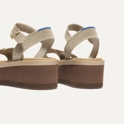 Rothy's The Criss–Cross Lightweight Wedge Sandal - Aurora -Rothy's Shoes Store 259 Criss CrossLightweightWedge Aurora Heel 3345 025951cf 9601 42c9 a6b7 8b9ced6197a6