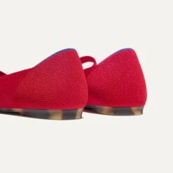 Rothy's The Bow Point II - Cupid -Rothy's Shoes Store 267 TheBowPointII Cupid Heel 3445