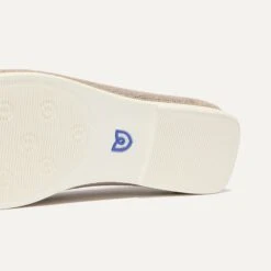 Rothy's The Boat Shoe - Shimmery Sand -Rothy's Shoes Store 269 BoatShoe ShimmerySand Sole 3324