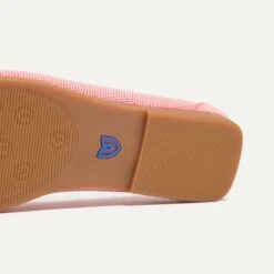 Rothy's The Boat Shoe - Sunbaked Pink -Rothy's Shoes Store 269 BoatShoe SunbakedPink Sole 3224