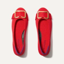 Rothy's The Emblem Ballet Flat - Cardinal