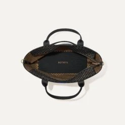 Rothy's The Zip Travel Tote - Night Song -Rothy's Shoes Store 277 ZipAroundTote NightSong Overhead 2334