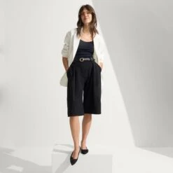 Rothy's The Petal Point II - Black -Rothy's Shoes Store 291 PetalPoint Black OnFigure 0586