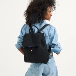 Rothy's The Cinch Backpack - Black -Rothy's Shoes Store 301 CinchBackpack Black OnFigure 1294